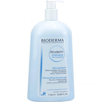 atoderm intensive gel moussant bioderma 1 l