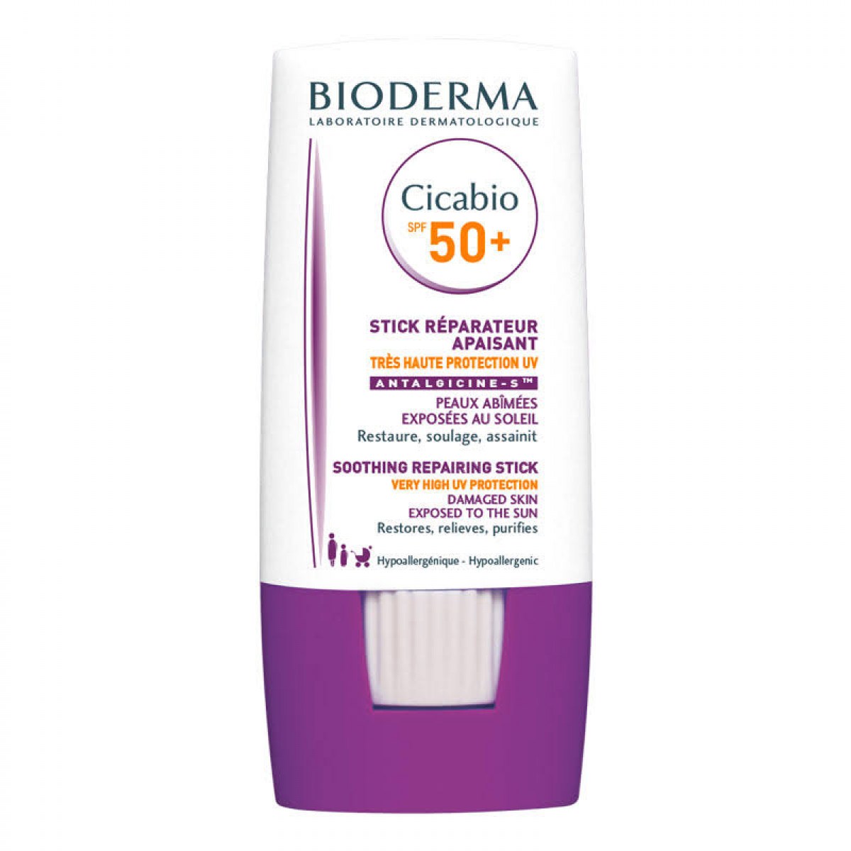cicabio spf 50 stick bioderma 8 g