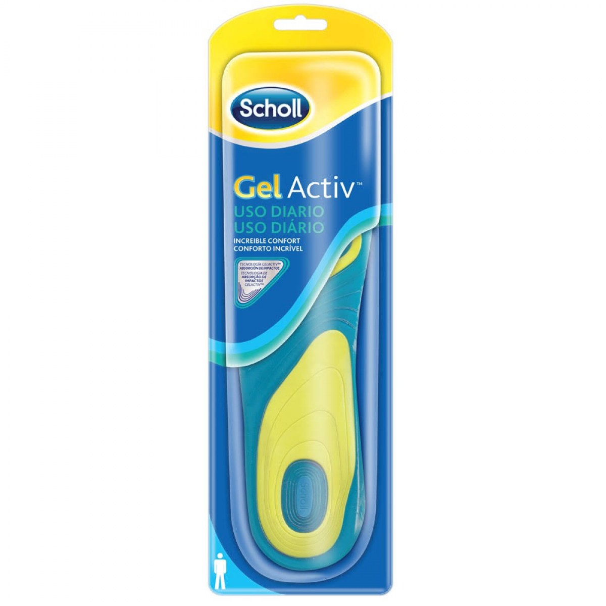 dr scholl plantillas gel uso diario hombre