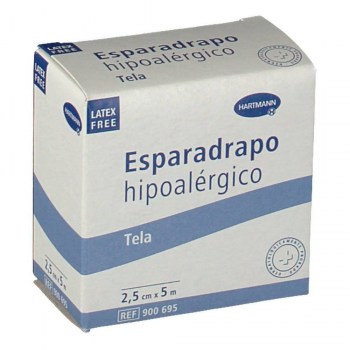 esparadrapo tela imperial blanco 5m x 25 cm
