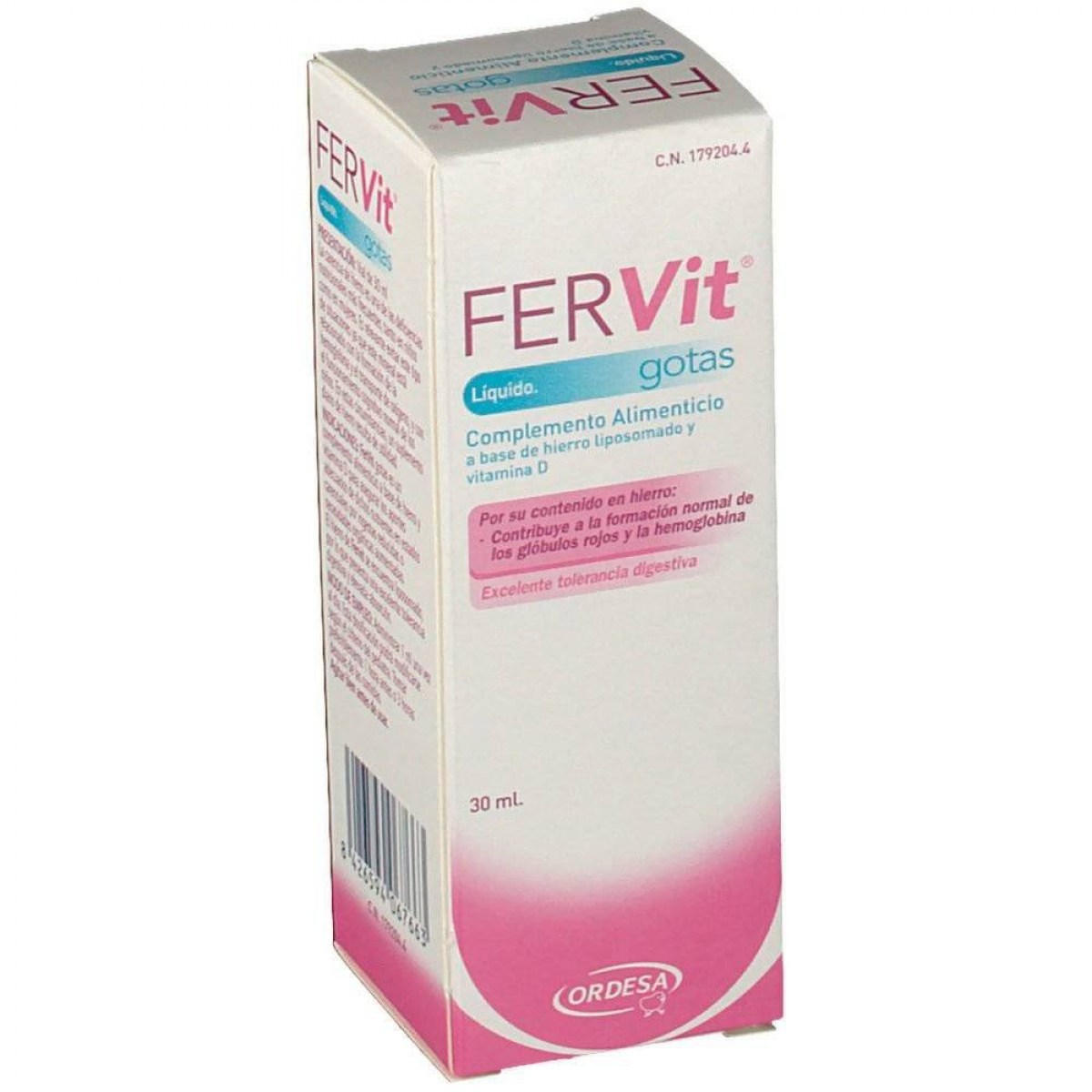 fervit gotas 30 ml