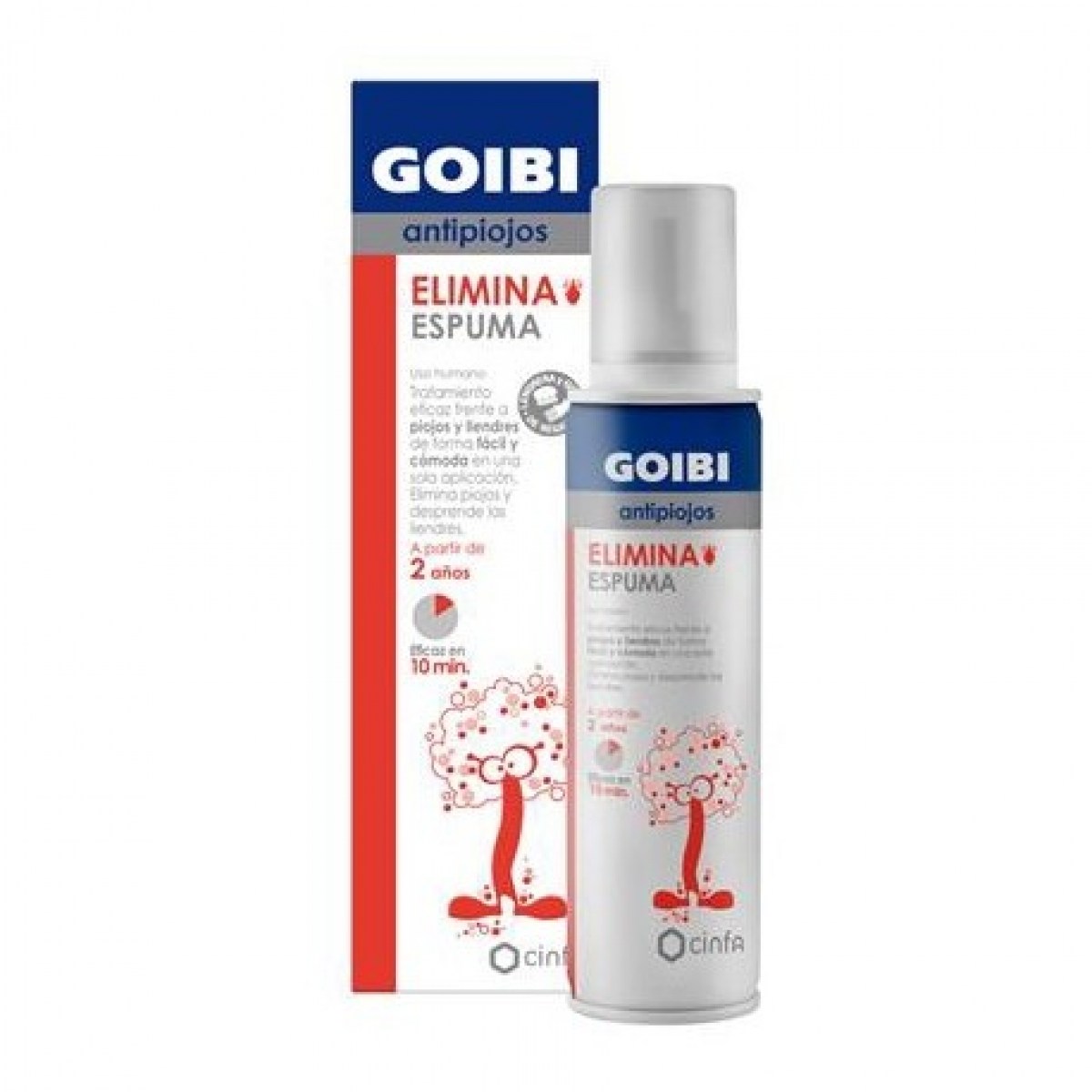 goibi antipiojos espuma 150 ml