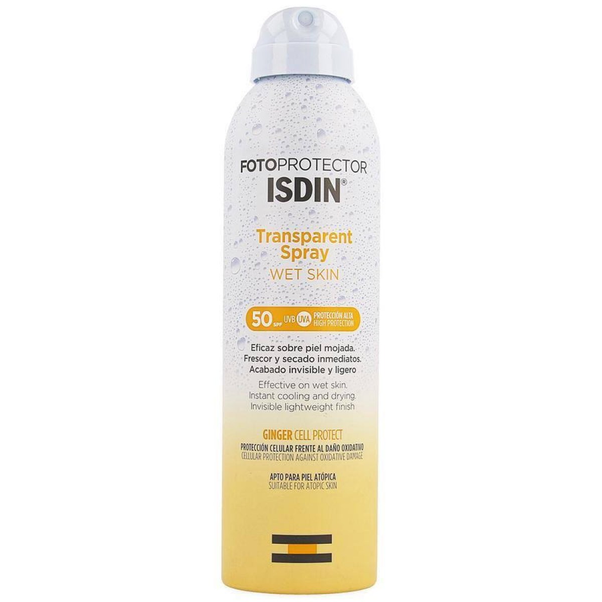isdin fotoprotector transparent spray wet skin 250ml