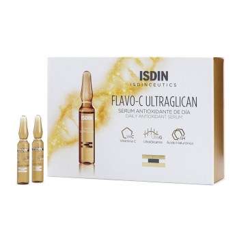 isdinceutics flavo c ultraglican 30 ampollas
